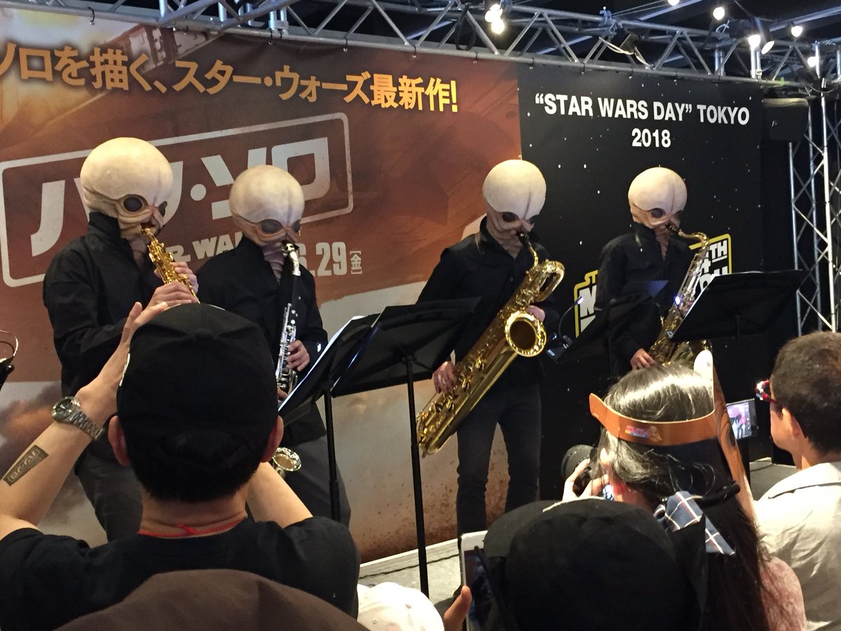 カンティーナのバンドが登場！ #スターウォーズの日