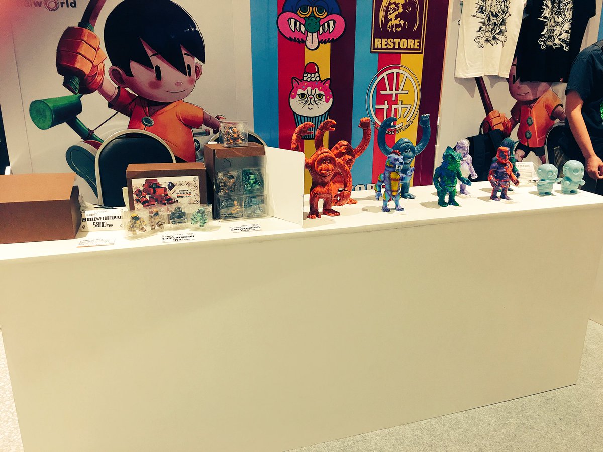 flatbase_studio's tweet image. Thailand Toy Expo Day Two!
It is opening! !