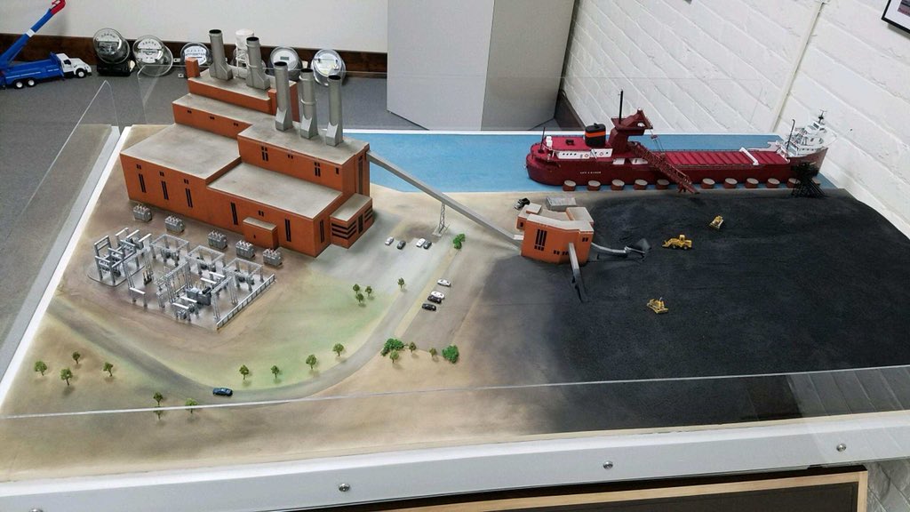 BloodworthCare's tweet photo. Incredibly proud of @ConsumersEnergy Foundation support of Muskegon Heritage Museum &amp; new #BCCobb Plant Exhibit #history #heritage #coalplant @DTMuskegon @VisitMuskegon @WatchMuskegon #watchmuskegom #museum #replica https://t.co/vpncXXbC6G