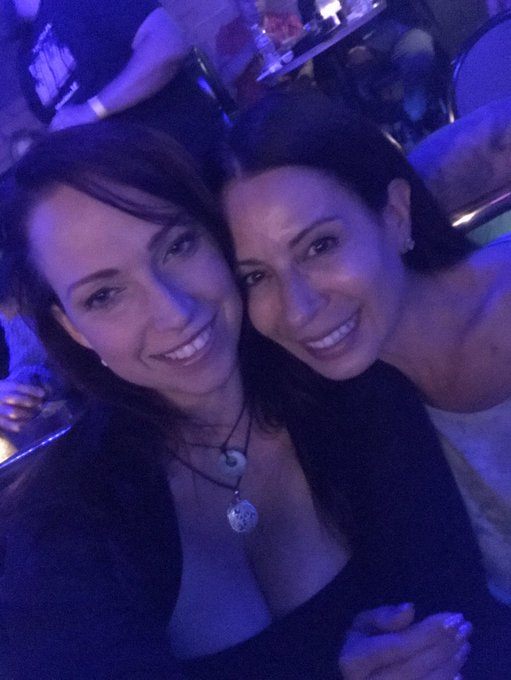 It's a great night w my ol partner in crime @ChristyCanyon11! https://t.co/Gho0hrFXoi