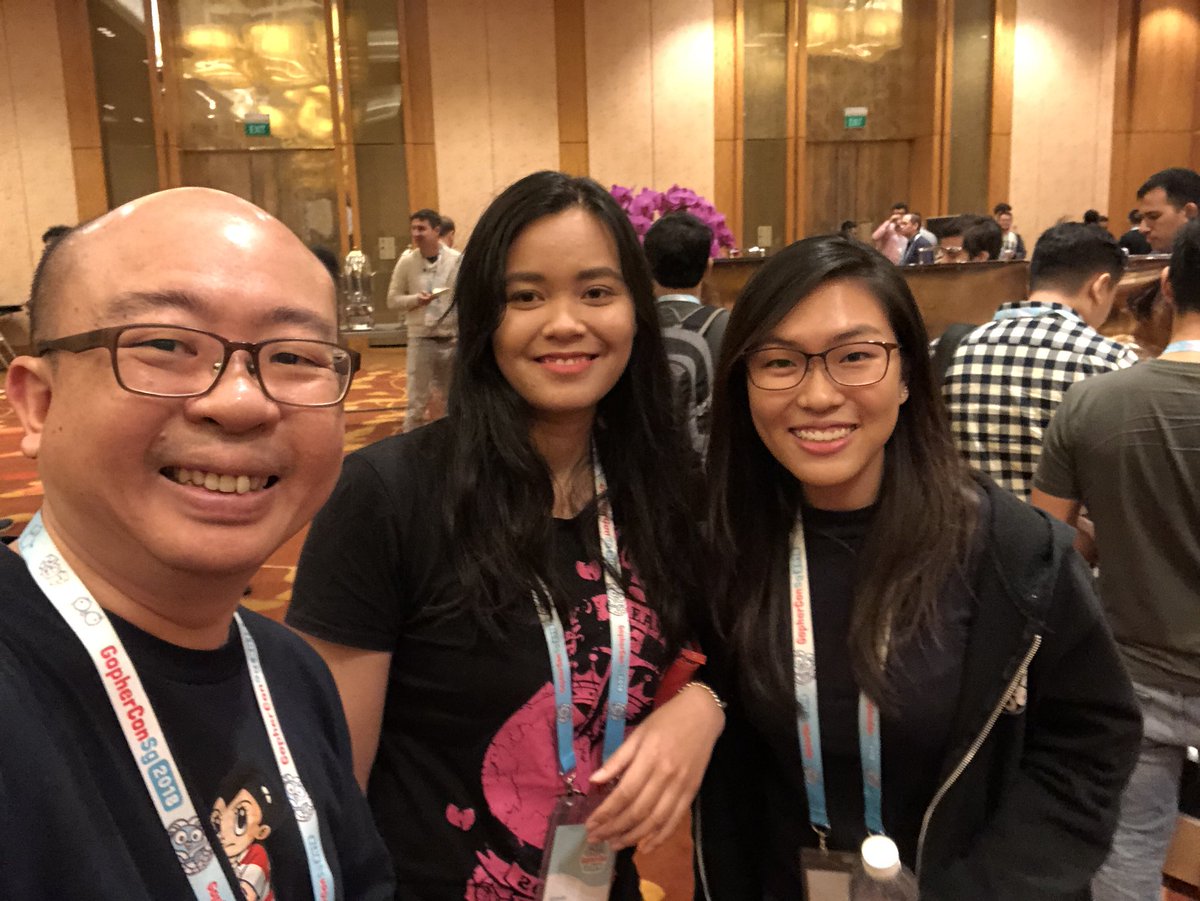 coderkungfu's tweet image. Ohai! @elfgoh @sausheong @kopisam @kaihendry @kytrinyx #GopherConSG