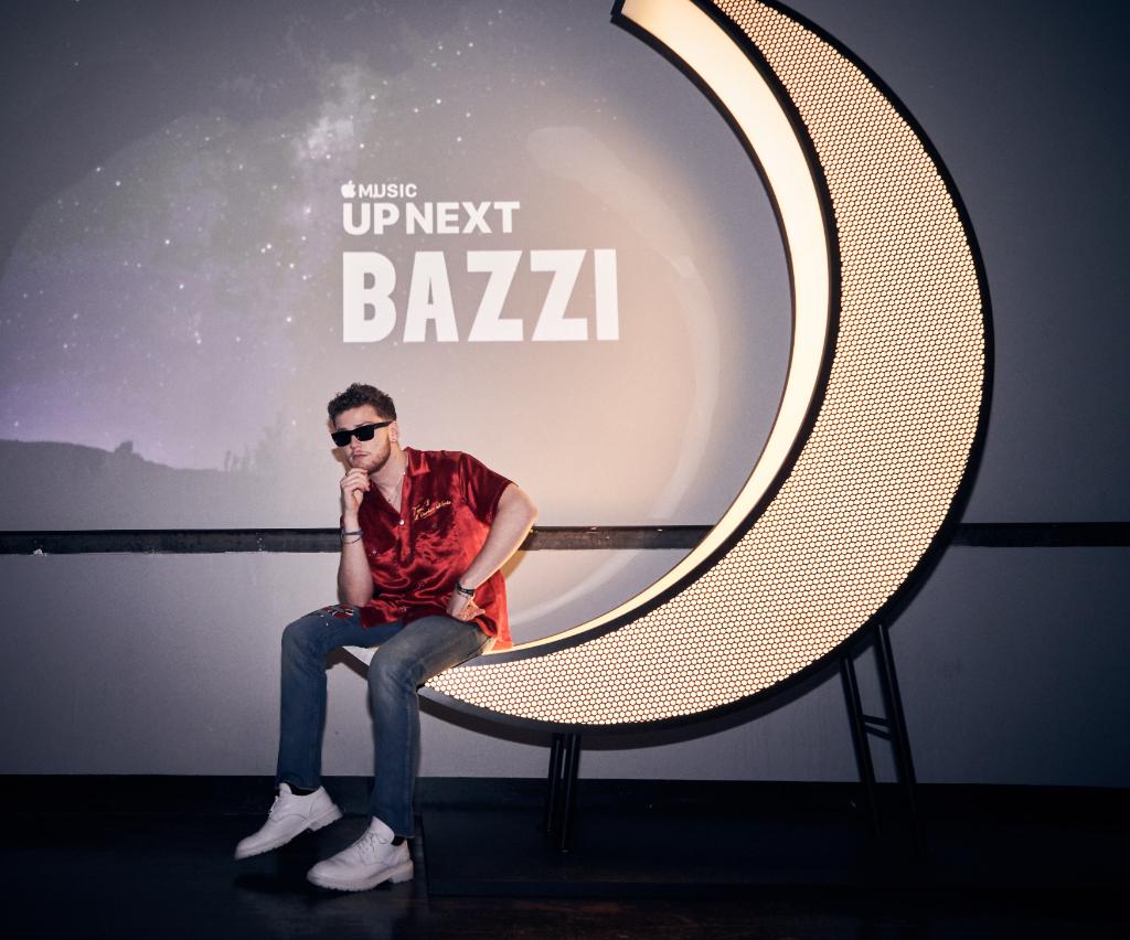AppleMusic's tweet photo. He's a star! @bazzi shut it down tonight in NYC. #UpNext https://t.co/vAhYgAB7I0