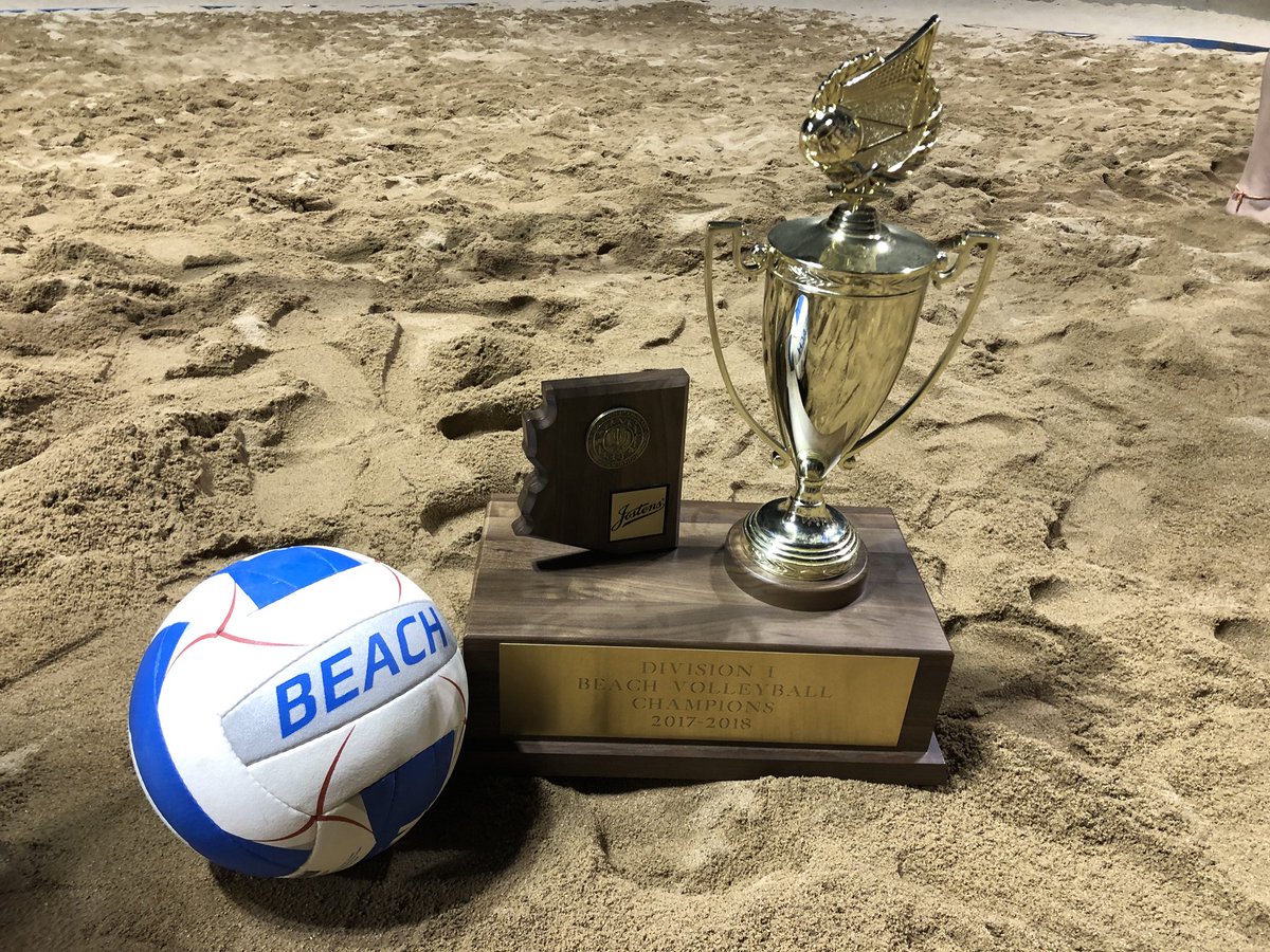 perry_pumas's tweet photo. State Champions - Beach Volleyball!  1st ever in Beach and 2nd State Championship for Perry in any sport! https://t.co/bsbD7blmen