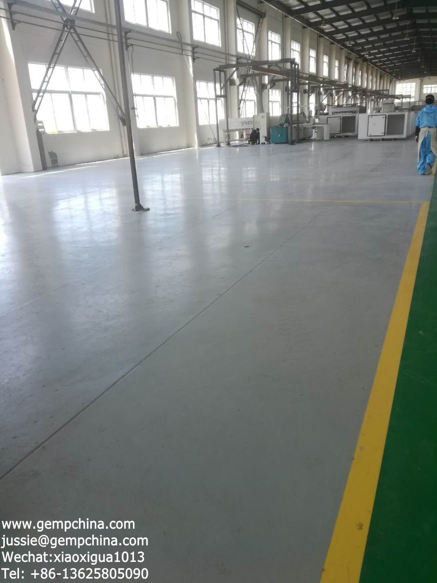 Jussie517's tweet image. Jiangsu Zhejiang, China -6000 square metres factory
Epoxy and glass fiber reinforced material industrial flooring roll
Excellent visual effect