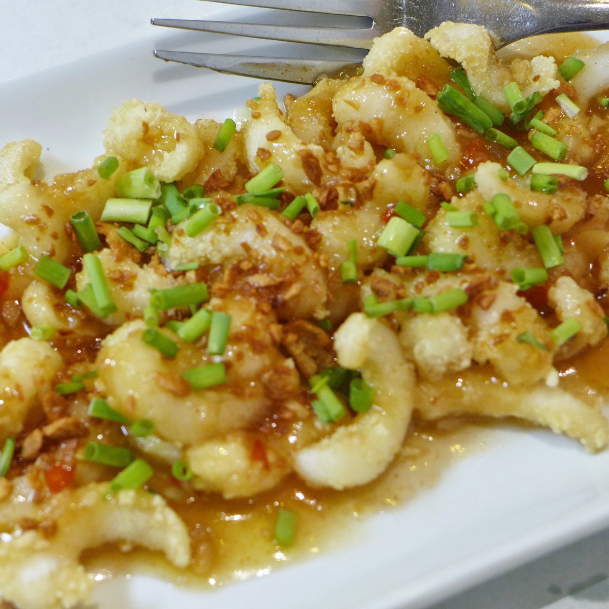 recipesresto's tweet image. It&apos;s #lunchtime! 🍽️ Let&apos;s start off with some appetizing #SpicySquid!