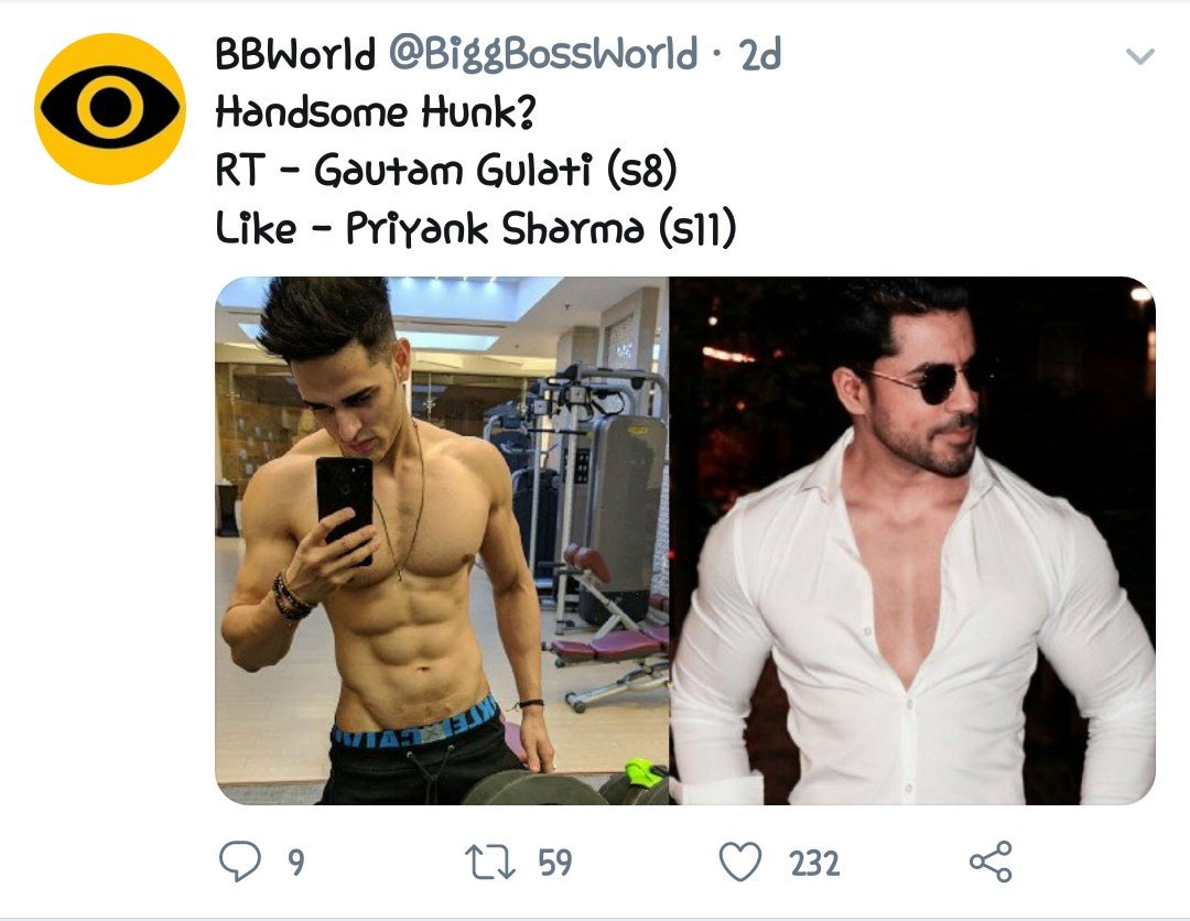 dareezg's tweet photo. RESULTS :-

Biggest Mastermind - @lostboy54 

Most Handsome - @ipriyanksharmaa 

Most Fashionable - @eyehinakhan 

Worst Winner - @ShindeShilpaS

RT - Happy with results

Like - Not Happy with results https://t.co/0osob0sgho