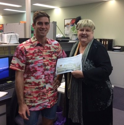 HardingMartinCA's tweet image. Congratulations to Jarrod for winning this month’s Harding Martin Award.   The presentation coincided with our Fancy Dress day so Maria and  Jarrod are looking exceptionally great today. #HardingMartin