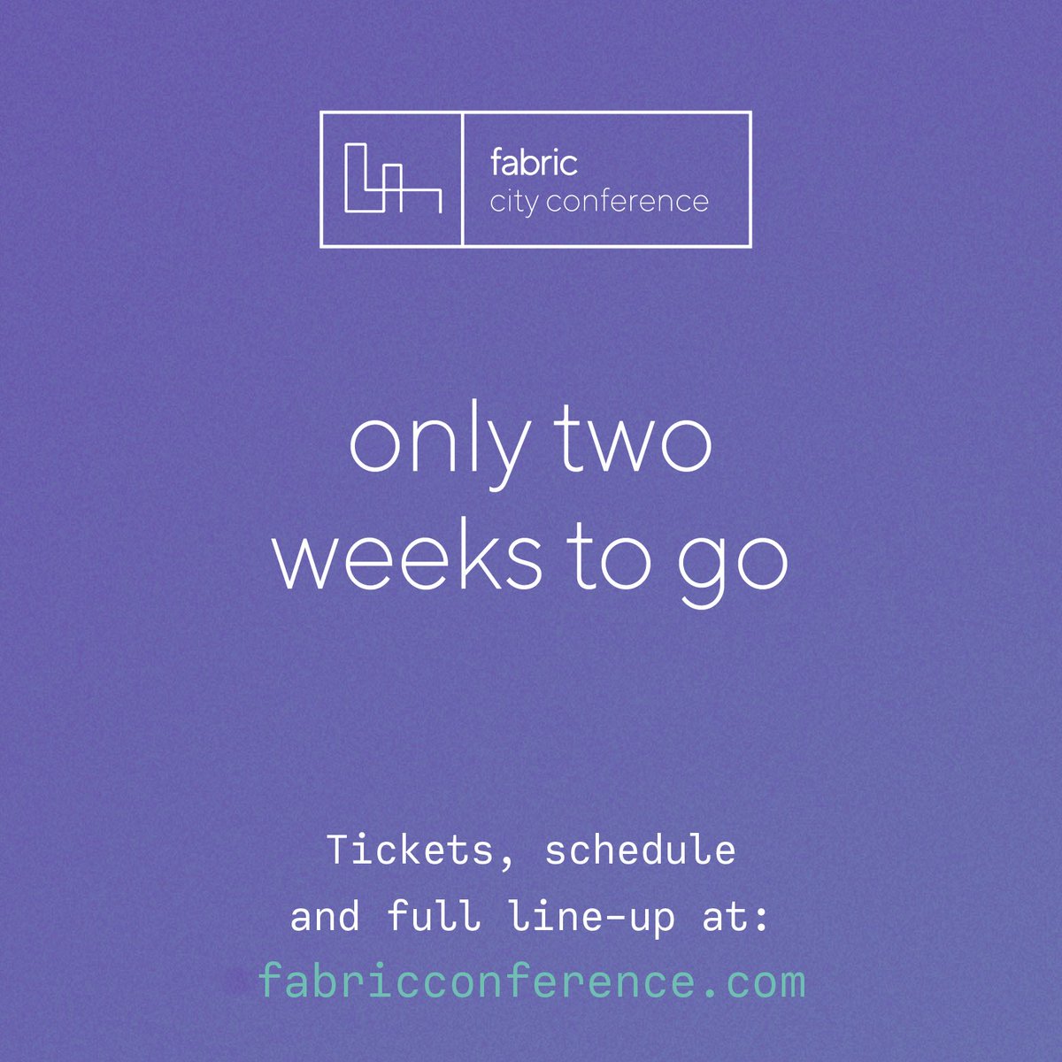 Come join us! FABRICCONFERENCE.COM