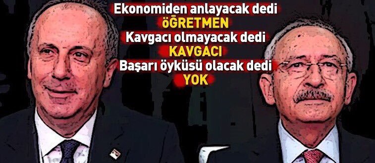 DirilisTR06's tweet photo. Chp'nin üyeleri genel başkanlığı vermediği adama CB adayı ol dedi.
Kılıçdaroğlu ne tarif etti kimi Cb adayı yaptı.
#incedendemokrasigelecek #Vekilİnce #HazırMısınTürkiye #TürkiyemKazanacak #Chp https://t.co/ny9ky5CBb5