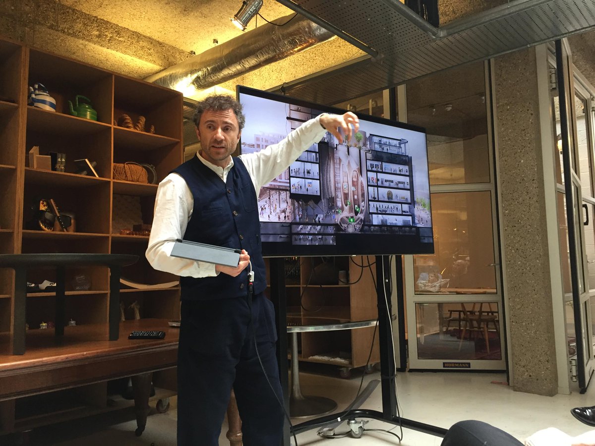 DesignMuseum's tweet photo. Thank you so much to Heatherwick Studio for hosting a fascinating visit on Monday for Design Museum Patrons. For more exclusive events join the museum as a Patron now via this link https://t.co/w1uyJVp4O2 #HeatherwickStudio https://t.co/8U6qFsrmnn