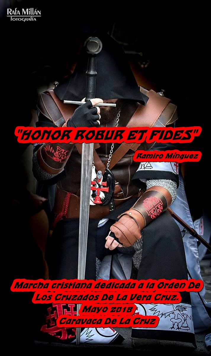 Llegó el día.Hoy nos desplazamos hasta Caravaca De La Cruz para participar en los Moros Y Cristianos de esa ciudad.Una de nuestras sorpresas es el estreno de la marcha Cristiana "Honor,Robur et Fides" realizada por <a href="/RMinguez88/">Ramiro Minguez</a> y dedicada al grupo de los Cruzados de La Vera Cruz.