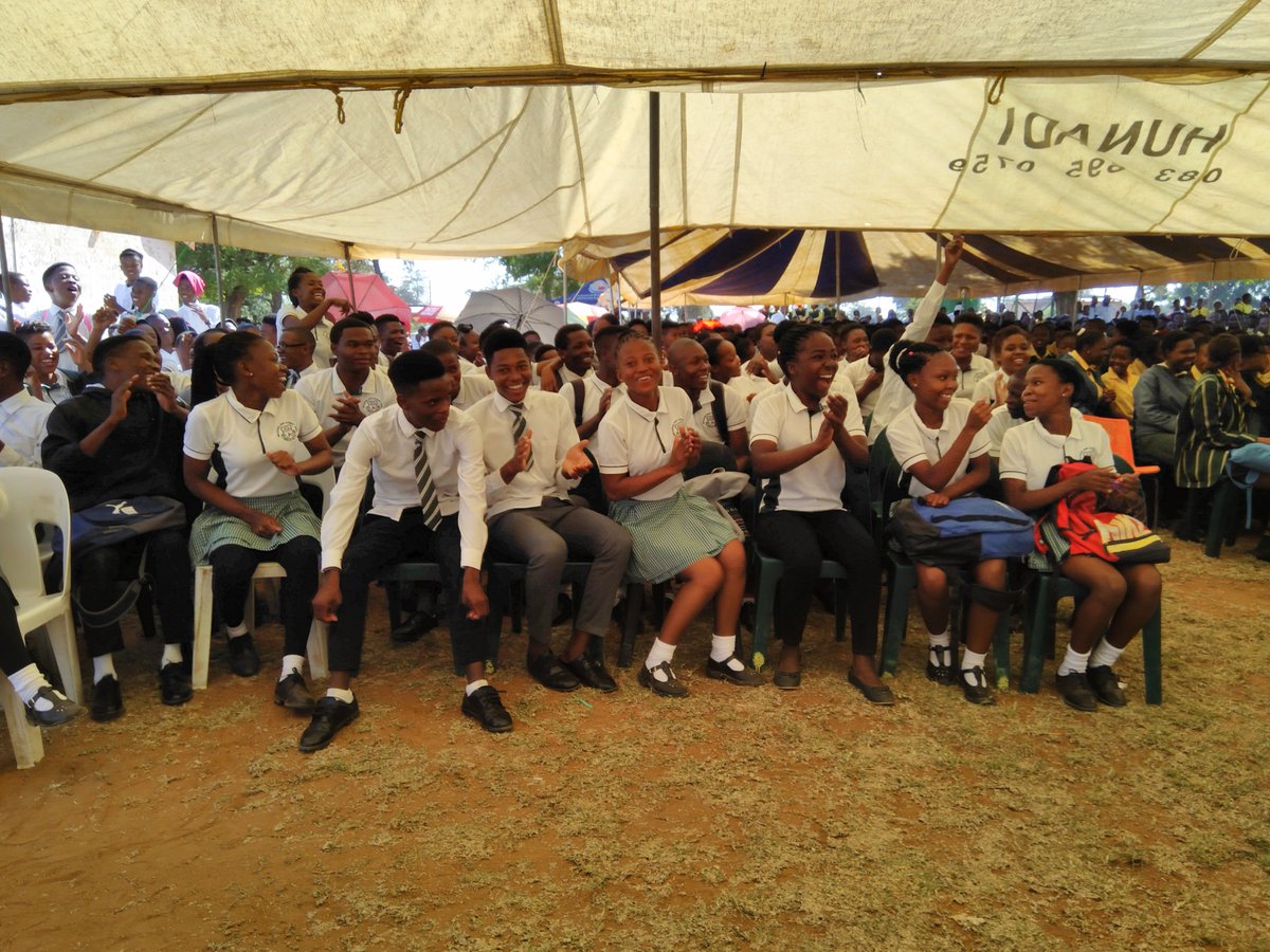 RMAssurance's tweet photo. Today we are in Mabake Secondary School, Moutse West, Limpopo. Empowering young minds at Motse West Career Expo.  
#RMACares
#RMAEducates https://t.co/By7fTP6GRi