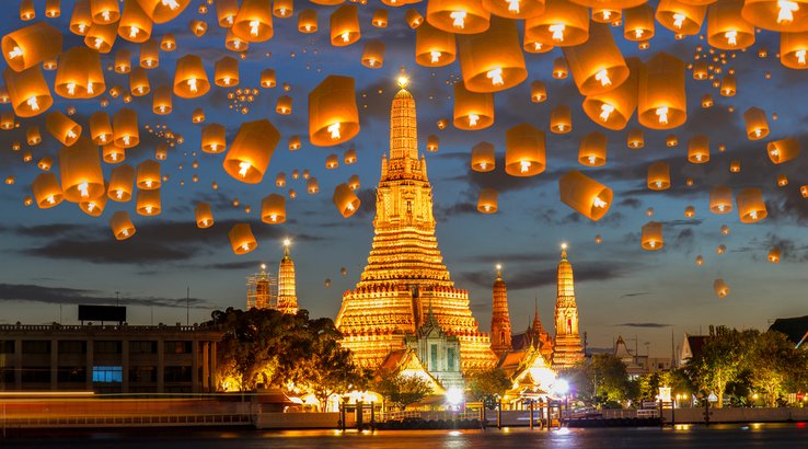 #Thailand is home to the world’s largest #gold #Buddha, the largest crocodile farm, the largest #restaurant, the longest single-span suspension bridge, and the world’s tallest hotel. Plan today with P2S #Travel Network. bit.ly/2mOXw9T and use #PromoCode 98851