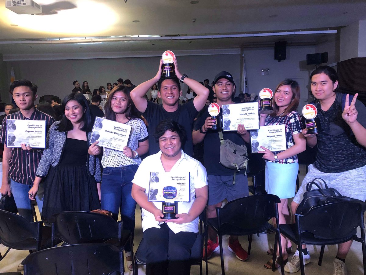 eugenesorres's tweet photo. YUJIN 😩😭😍 

Still awe that we got these 😭😍 

Best Narrative Film
Best Screenplay
Best Direction
Best Cinematography
Best Editing

❤️❤️❤️❤️❤️ 
Thank you, SinePiyu! https://t.co/4A4xYI9Ezq
