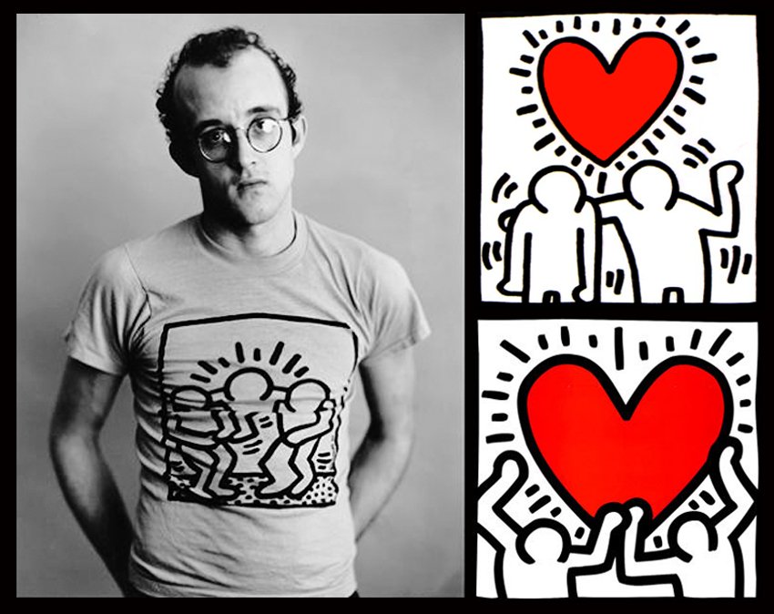 Happy birthday genius artist Keith Haring (1958-16/02/1990) who died ridiculously young. Rest In Peace. 