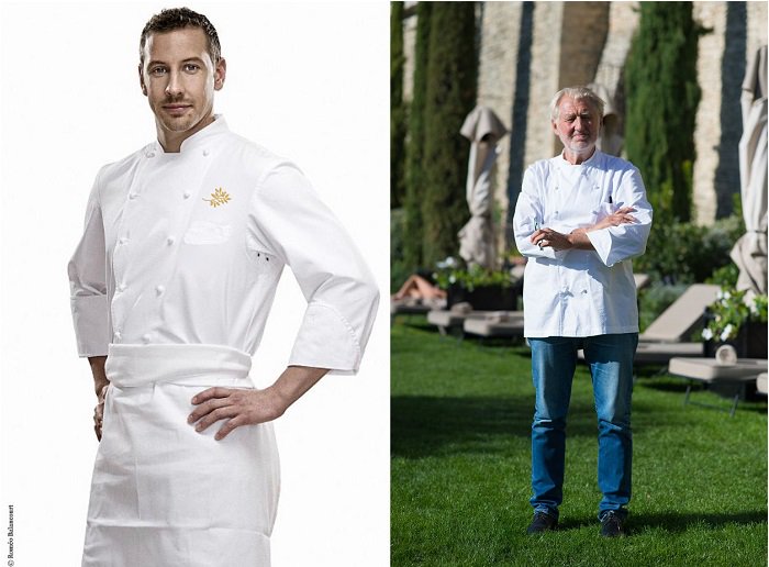 scourbit's tweet photo. Nouveau tandem pour la @bastidedegordes : les Chefs Eric Desbordes et @PierreGagnaire officient désormais de concert. #AirellesCollection #Palace #gastronomie #Provence https://t.co/bJHtgk11H5 https://t.co/pkvfXlTCVm