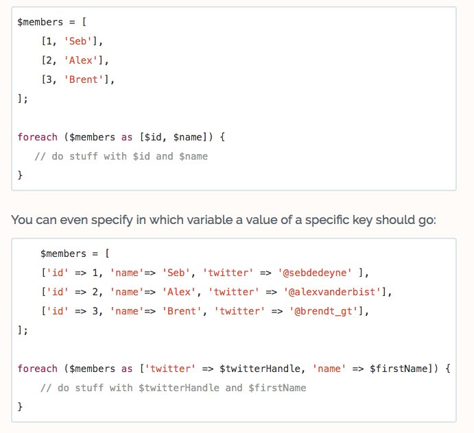 freekmurze's tweet image. Did you know you can destructure arrays in foreach loops? 🔥

#php