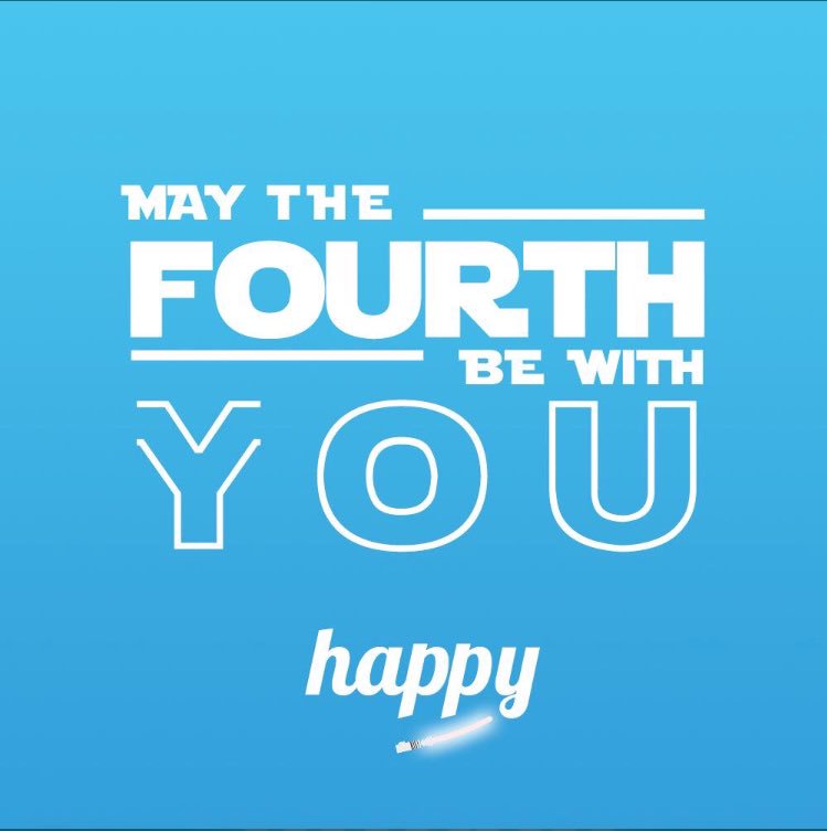 happy_digital's tweet photo. Geekler 4 Mayıs kutlu olsun😎 https://t.co/7JNL5gd1Hb