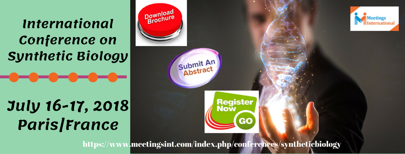 Heartconf's tweet photo. #Nanocrafter: Playing a Game of #Synthetic_Biology...
To know more: https://t.co/oL8ySWo1kP
#Meetings_Int
#July 16-17, 2018 Paris|France......
Abstract submission: https://t.co/cAIHE3rR5g
Registration: https://t.co/rP2BhQv4un
Drop your queries @syntheticbiology@meetingseries.org https://t.co/tAfbhTrdKA