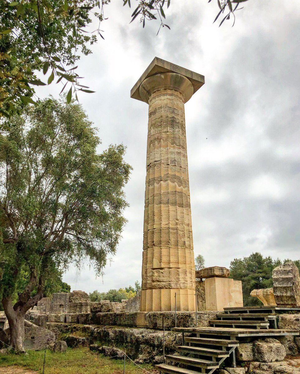 CharlesMBlow's tweet photo. Had planned to spend the day lolling about, relaxing and doing nothing in the tiny fishing village of Katakolon on Greece’s Kaparissiakos Gulf coast. But then I said, why?! I might never come this way again. So, I hopped on a bus and took the 30-minute drive to Ancient Olympia. https://t.co/RZHQbTw9m7
