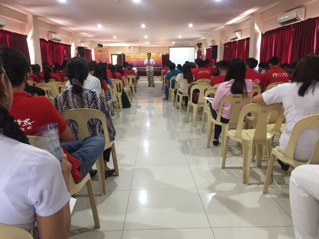 psorphil's tweet photo. Round 2 of our Campus Caravan of Hope at Emilio Aguinaldo College - Cavite Campus.
#PsoriasisAdvocacy
#PatientJourney
#PsoWhat #SomeoneYouKnow
#CampusCaravanOfHope #PsorPhilYouth2018
#PsorPhil #Psoriasis
#PSORpporter https://t.co/r5wFux3Ybl