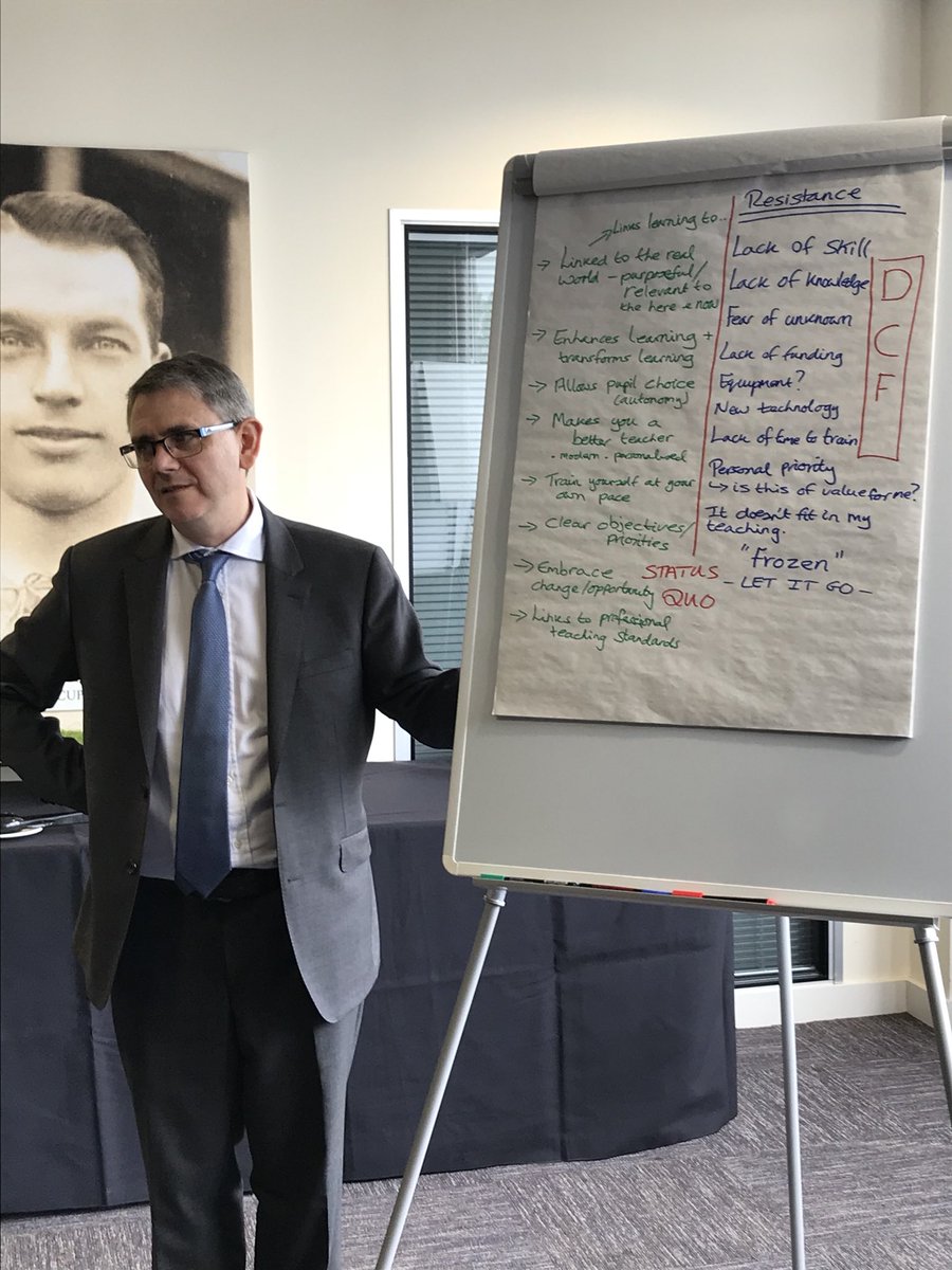 CSC_Addysg's tweet photo. Drivers v resistance- why is change good? What is in it for teachers? Learners? #creatingtheclimate with @AgileMelanie @CSCJES https://t.co/Km08nb2DyZ