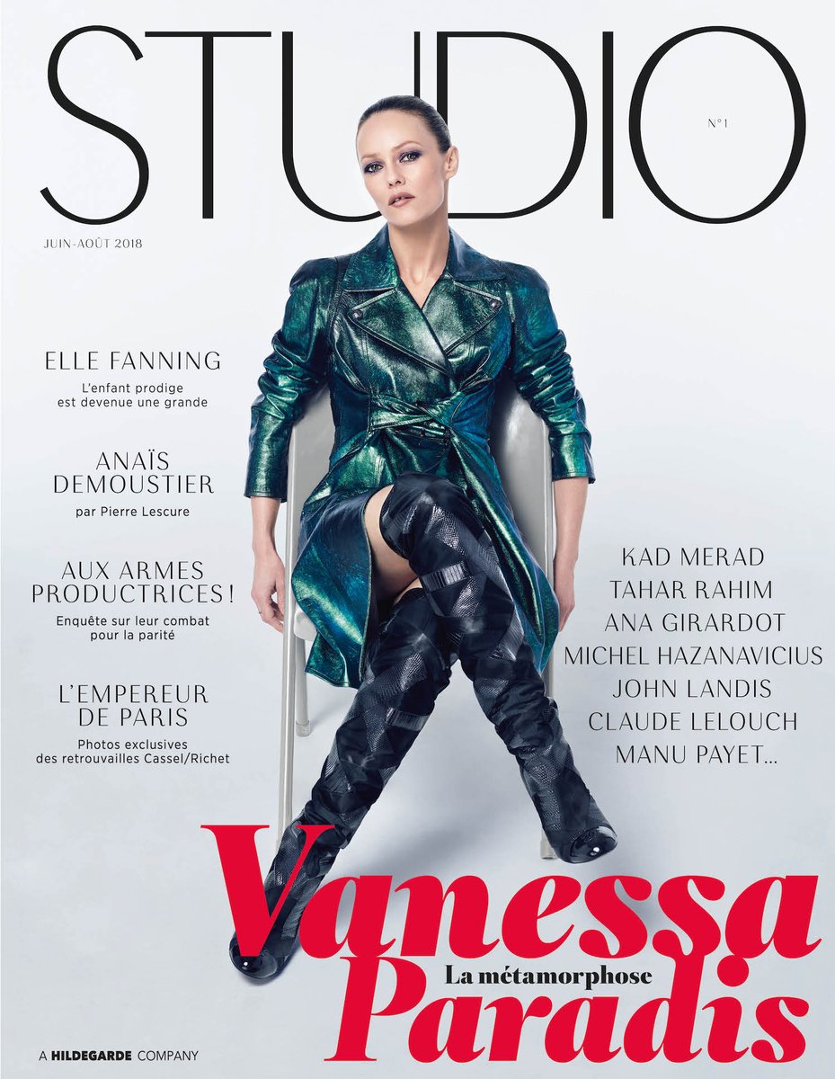 magazine_studio's tweet photo. Le premier numéro de Studio, avec Vanessa Paradis en couverture, est désormais disponible en kiosque ! #renaissance #studio https://t.co/YzHTI2VZiy