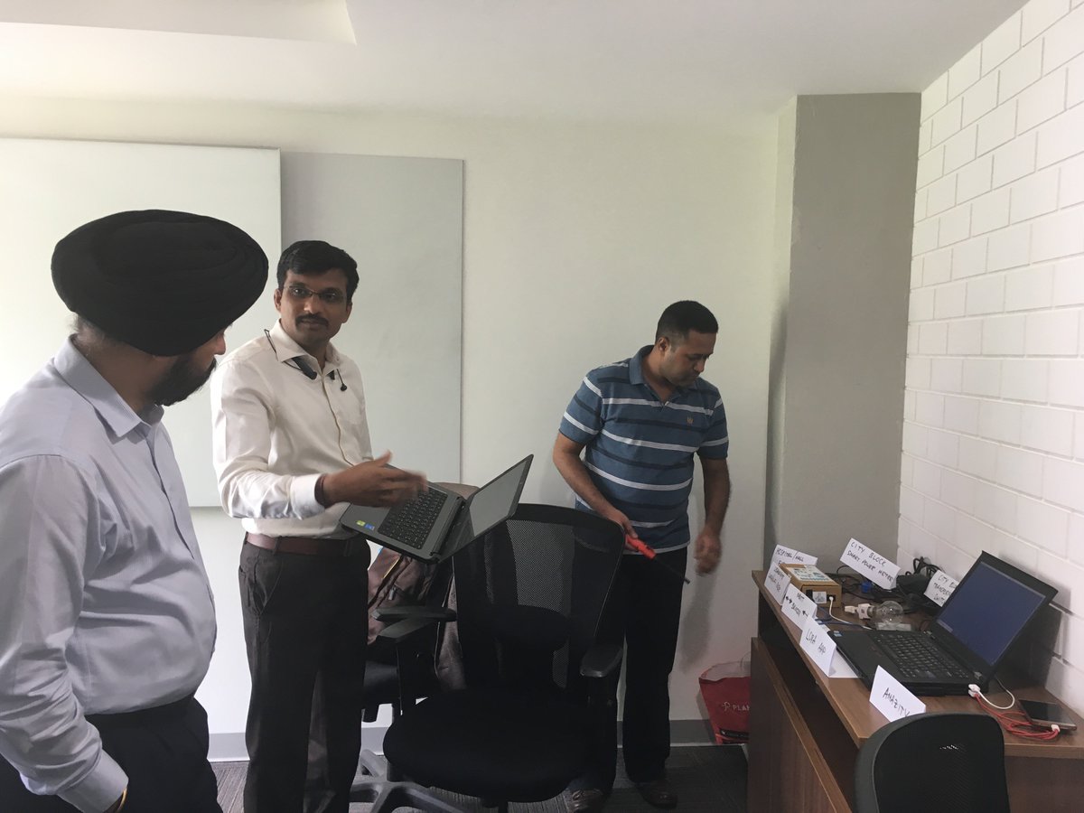 leanovatesol's tweet photo. Showcasing @LeanovateSol's #smartsolutions to reduce operational costs this afternoon in a discussion with @ServiceNow #IoT #LoRa #servicemanagement #digitaltransformation #LoRaWAN #smartcities #DCIM #futurefacilities #datacenters https://t.co/rQtaqaTxD2