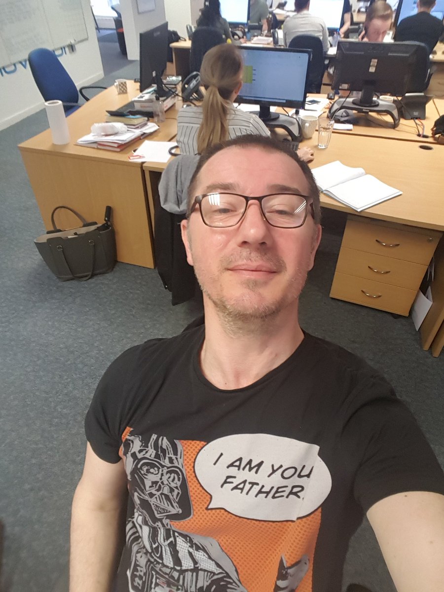 RobHug's tweet photo. #MayThe4thBeWithYou Happy #StarWarsDay to all believers! @MBNacademy @mbnsolutions https://t.co/Ij8lWA0Pwy