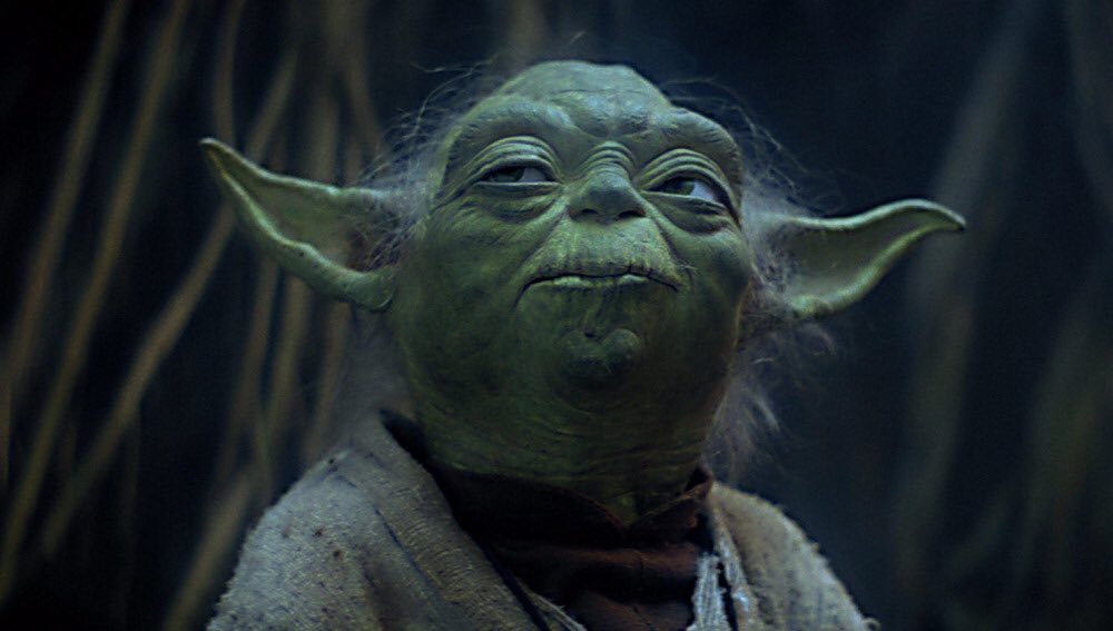 “El mejor profesor: el fracaso es”
Maestro Yoda #StarWarsDay