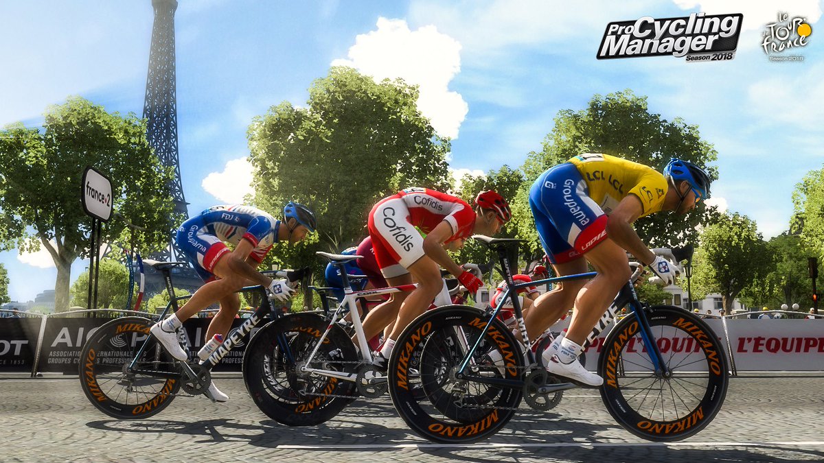 PCyclingManager's tweet photo. The official Tour de France 2018 video games release on June 28th on PS4, Xbox One and PC!

Play as the greatest champions and hit the official track of the Tour 2018 on consoles, or step into the shoes of a sports manager on PC and lead your pro cycling team to victory. https://t.co/LLwQciGmx5