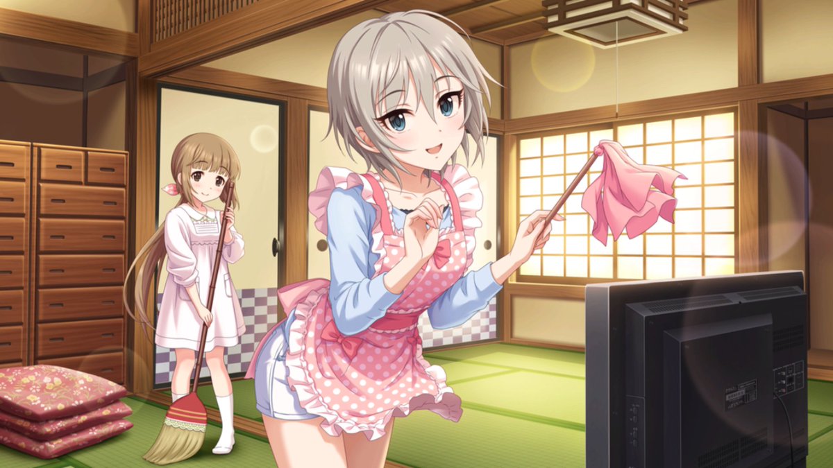 ブロッコリー デレステ アナスタシア 今イベントはアーニャがただ可愛いだけである エプロンアーニャと寝起きアーニャ可愛いんじゃ