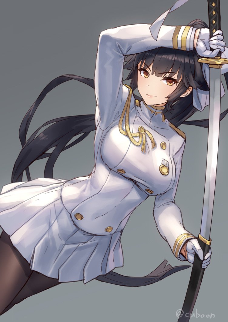PurelyHonor's tweet photo. @horsefutaArya Joanna would slightly draw her sword with an annoyed look on her face.

"Mind your distance citizen, I do uphold the law. I will have no problem arresting you if I feel like you are planning to dethrone my sister." https://t.co/gXBdZINDSl