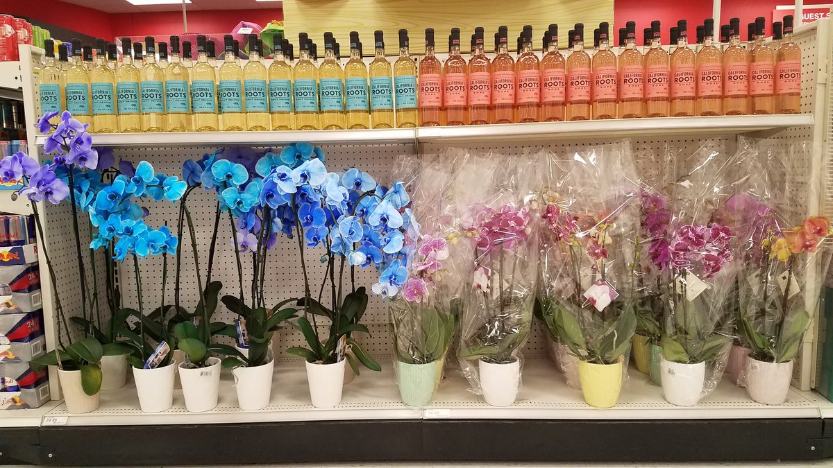 SamBorrego922's tweet photo. Capturing those Mother's Day sales! Because what mom doesn't love flowers and wine? 🎯 #T0940 https://t.co/Z00oCy3Djs