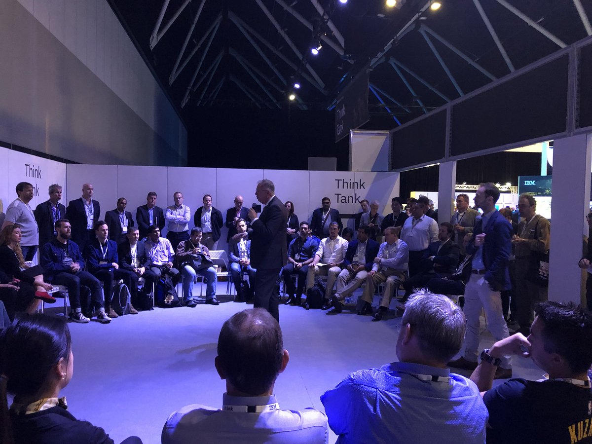 maddikinch1's tweet photo. Listening to @rupertcolch &amp; Paul Hutchison talk all things #blockchain check out their final session 3.35pm Think Tank C #ThinkAU https://t.co/1e6BcwLIZK