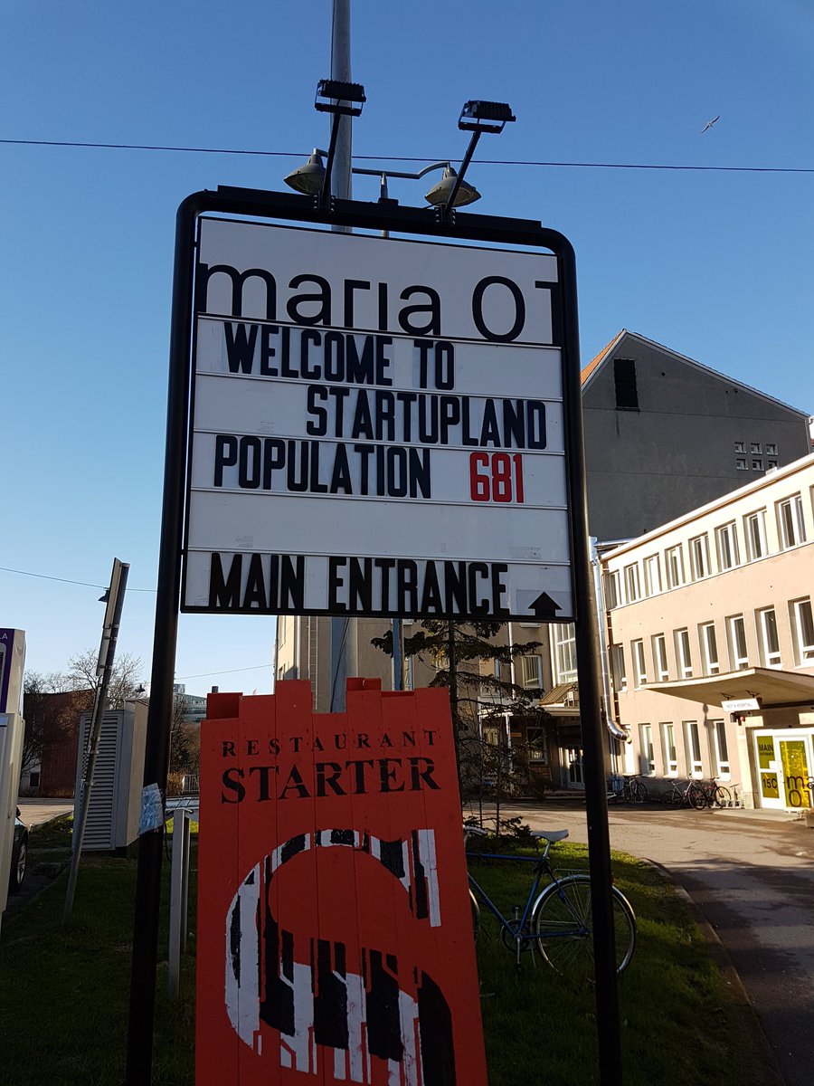 Miltzu's tweet photo. Combient Foundry accelerator program breakfast in Maria01. Listening to startups share their new innovations in Smart construction! #startup #maria01 #combient https://t.co/fUFgc4YcDc