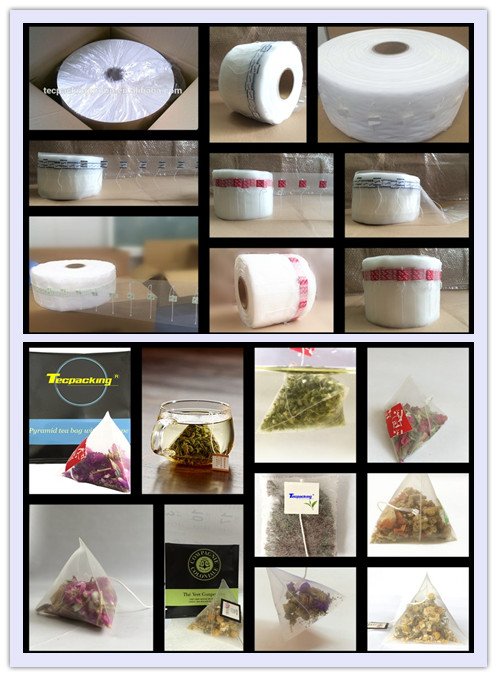 Parrytecpacking's tweet image. Pre-tagged pyramid tea bag packing material roll. Pack your tea into pyramid bag with your own brand. One color tag is printed for free. Contact me: sales04@tecpacking.com