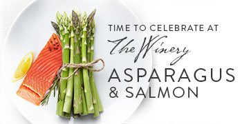 TIME TO CELEBRATE...Fresh new season local asparagus perfectly paired with succulent salmon and a glass of #Champagne. Available from Tuesday 8th May to Sunday 3rd June...#localfood #asparagus 
bit.ly/2waQKCJ
01283 568170 | thewineryburton.co.uk