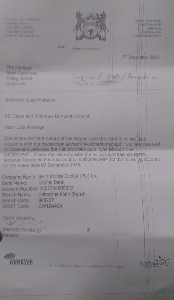 mdisele's tweet image. ...national petroleum fund #kennethkerekang #basispointscapital #accountclosure...