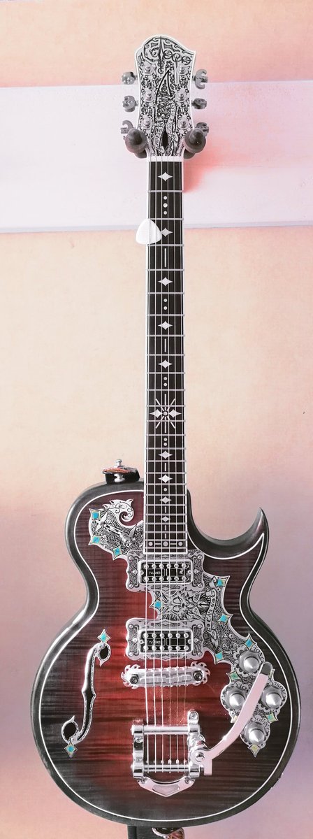 This guitar, Teye JazzCat is awesome! This one give me more inspiration to write new instrumentals.