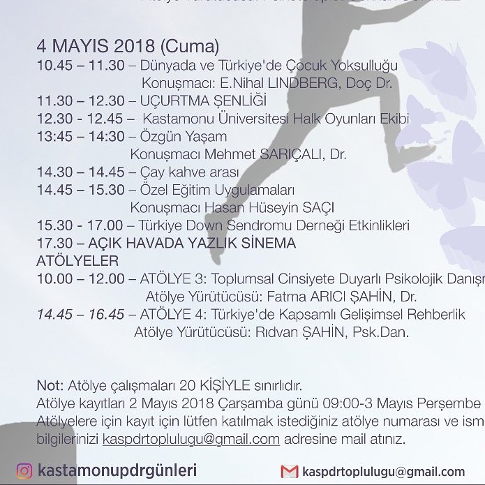 Bugünün akışı 💃