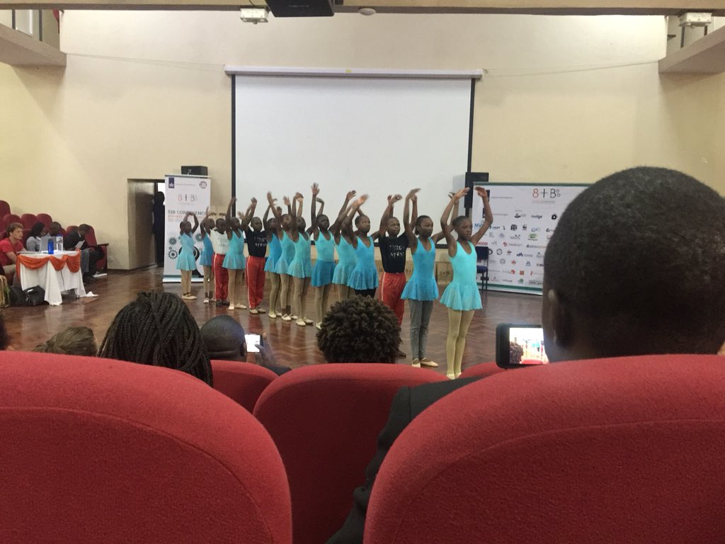 EstherBosire's tweet photo. Haven’t had my coffee yet but I’ll take ballet at 9am from the children of Ankos Ballet!! #SIBconference https://t.co/LPomo0vHM2