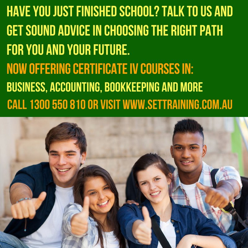 SetTrainingAU's tweet photo. Great prices for on-line and face to face. Call 1300 550 810 to register your interest or visit https://t.co/c2qehanDAj
RTO Code 40629

#settraining #payroll #smallbiz #TrainingBrisbane #xero #myob #quickbooks  #QLDtrainingcourses #onlinelearning #RTOBrisbane #QLD #Australia https://t.co/GAblK9pMcJ
