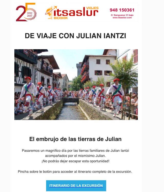 JulianIantzi1's tweet photo. Maiatzaren 27an txangoa!!Jendea apuntatzen ari da baina jende toperik ez da, beraz, garaiz zabiltzate!! Galdetu eta gero erabaki!! Tfnoa:948150361 
#txango #excursion #ambiente #turismo #historia #cultura #anecdotas #gastronomia https://t.co/pjvkgPRFmz