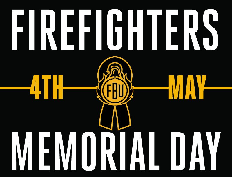 At 12.00 today fire stations across the UK will hold a minute's silence to commemorate the bravery and sacrifice of the 2,524 firefighters who have died in the line of duty. Show your support #FMD18 <a href="/FireMemTrust/">Firefighters Memorial</a> <a href="/fbunational/">Fire Brigades Union</a>