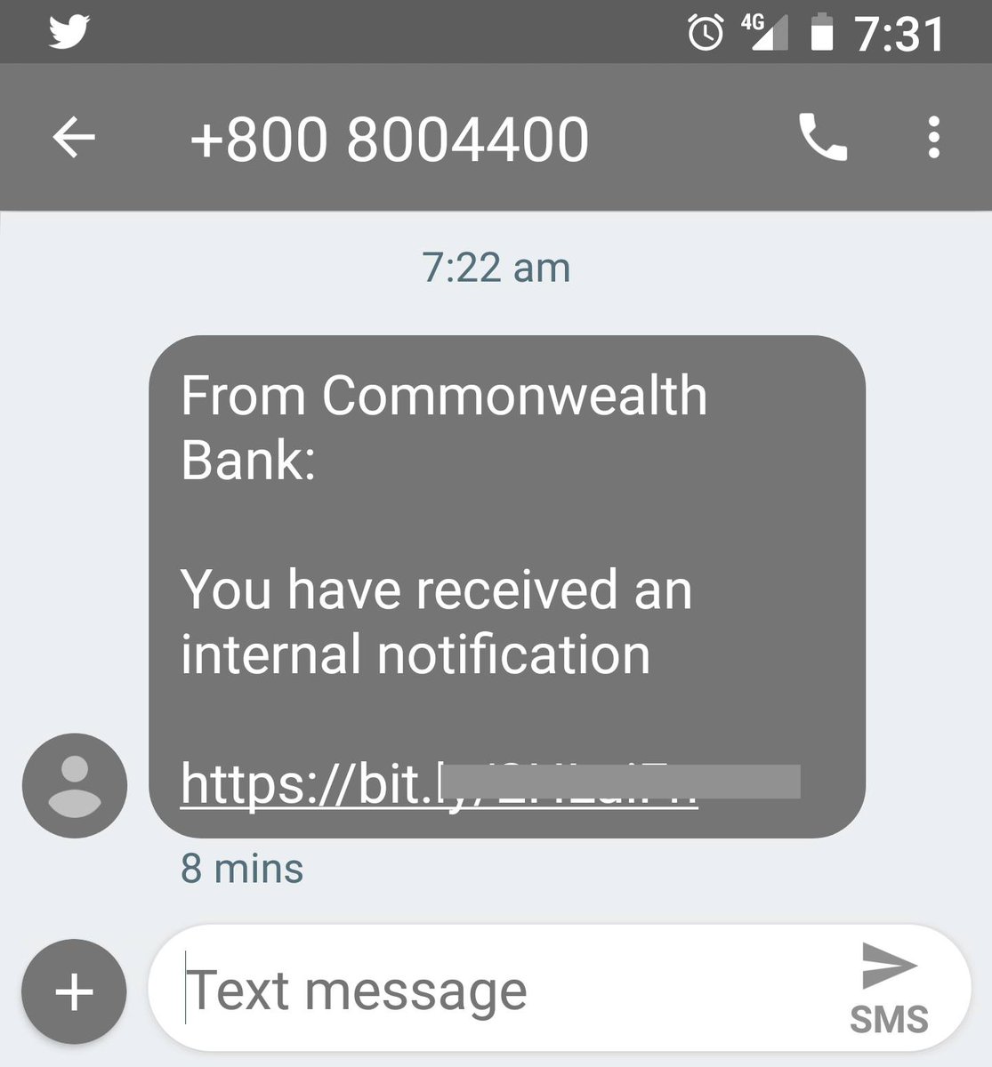 AcronisANZ's tweet photo. Scammers take advantage of the Australian @CommBank misplacing data of 20 million users... #Acronis warns: be careful with messages asking you to "verify" your account! More info here: https://t.co/KkV6XMeLci https://t.co/c94HobdFTD