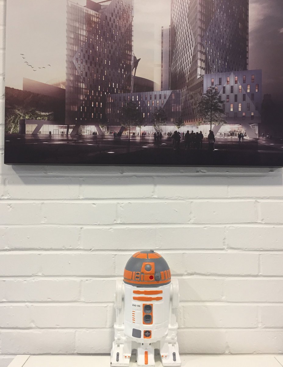 RioArchitects's tweet photo. Happy #StarWarsDay from Rio’s very own #R10D2 #thisisnotthedroidyouarelookingfor https://t.co/ifFyPJneVV