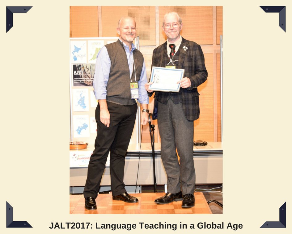 jaltorg's tweet photo. Were you at #JALT2017?
Can you tell us more about these photo?
Hope to see you at #JALT2018! 🌟
#BestofJALT https://t.co/DyIsOvbrkC