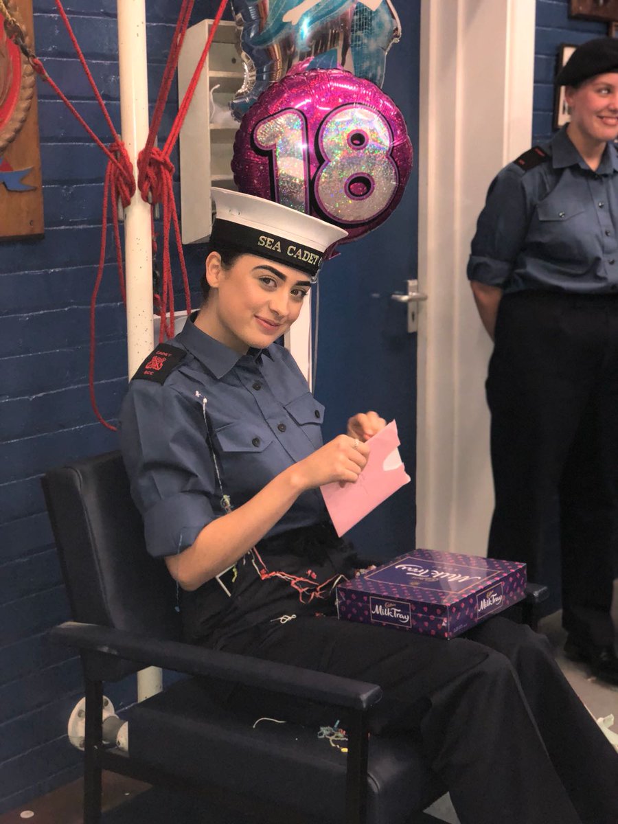 Last night was POC Emily final evening as a cadet, so we thought we would give her an evening she would remember. <a href="/SeaCadetsUK/">Sea Cadets</a> 
#neverOrdinary #whatwedo #friendsforlife