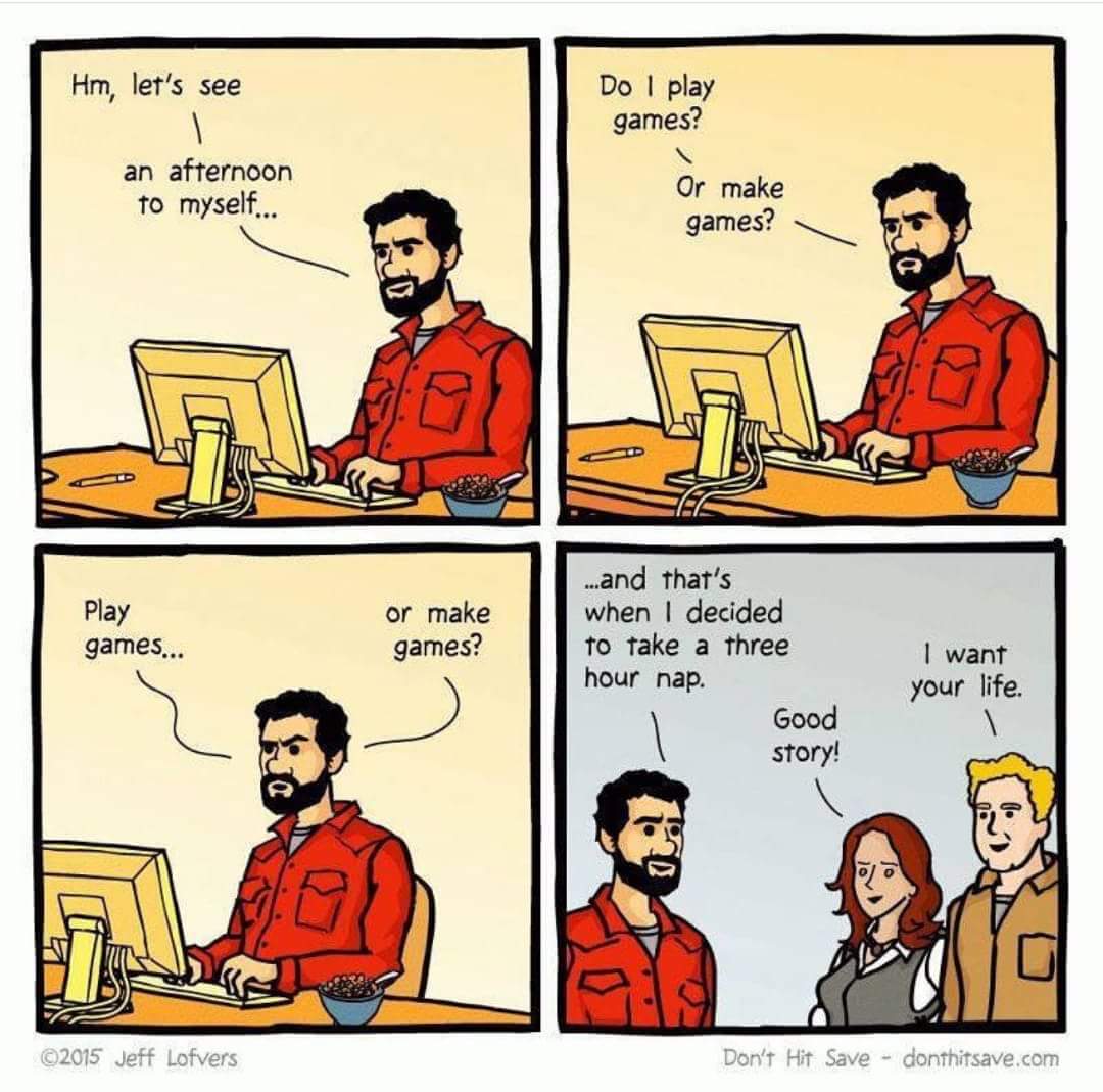 XavierEkkel's tweet photo. this is too real #gamedev #indiedev https://t.co/YF5KyuRVY3